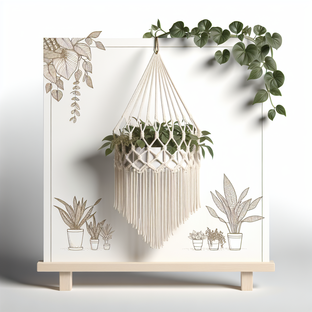 Chic Macrame Plant Hanger