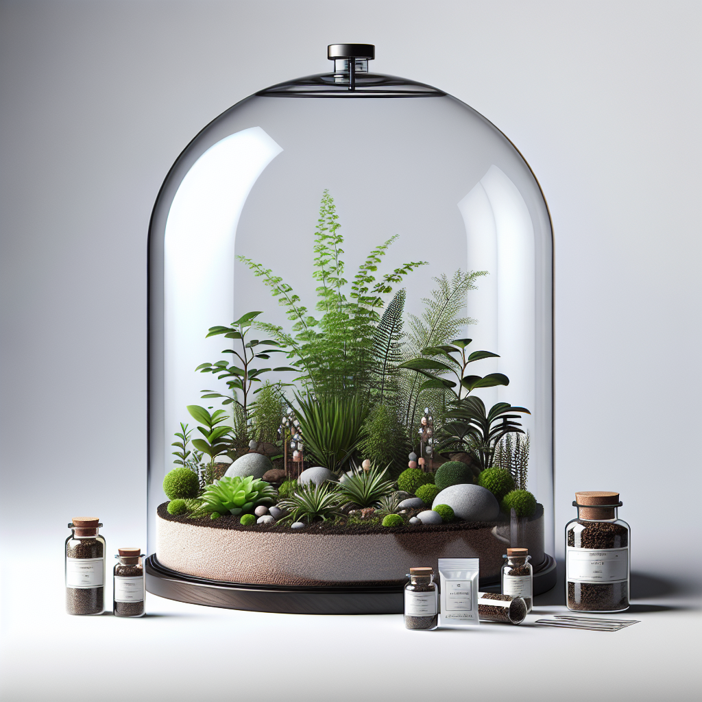 Minimalist Glass Terrarium Kit