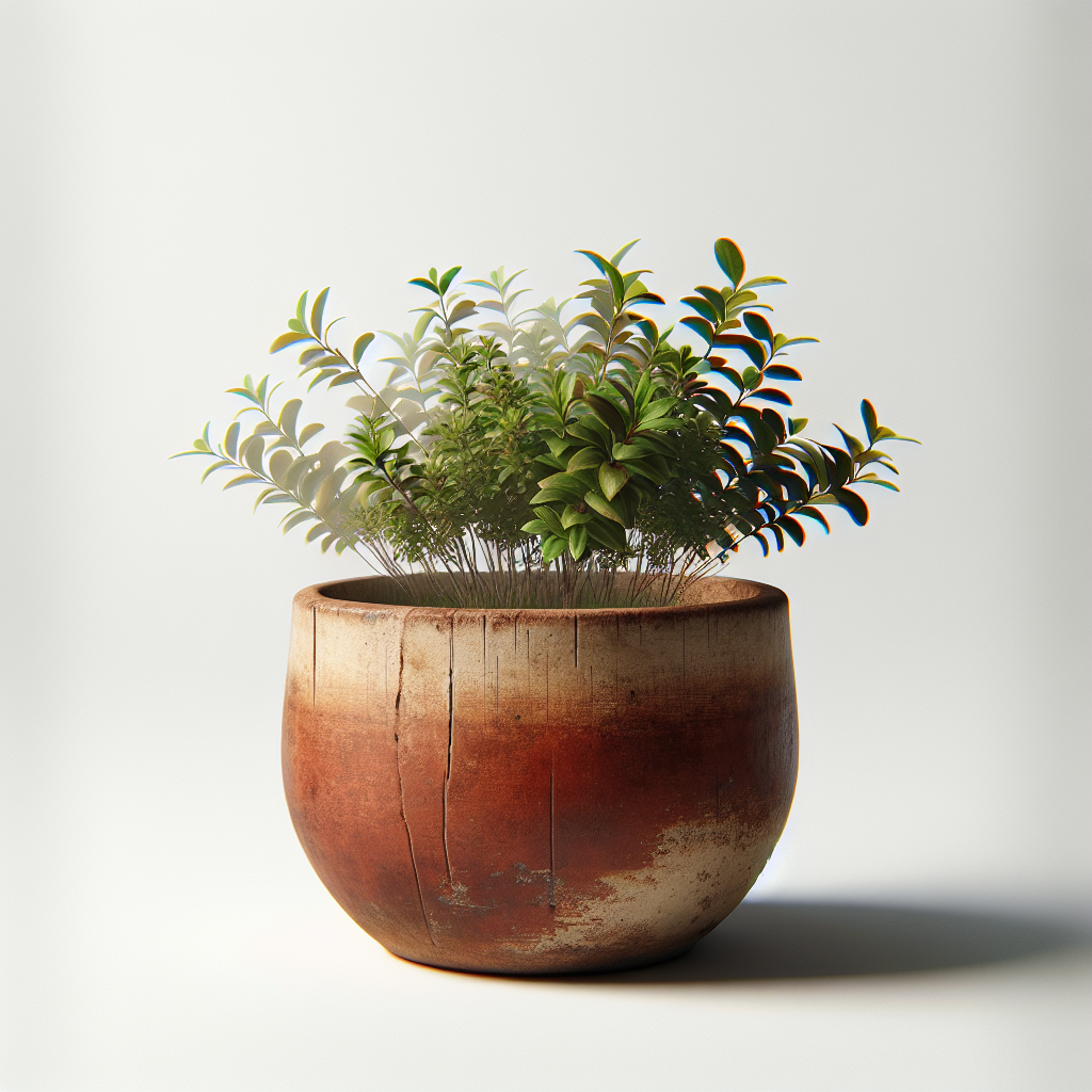 Rustic Clay Pot
